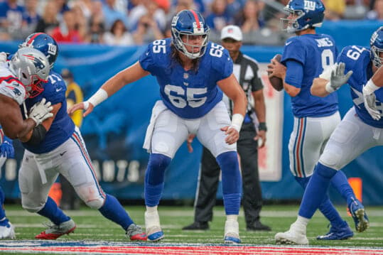 New York Giants, Nick Gates