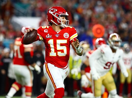 Patrick Mahomes, Chiefs, Giants, Daniel Jones
