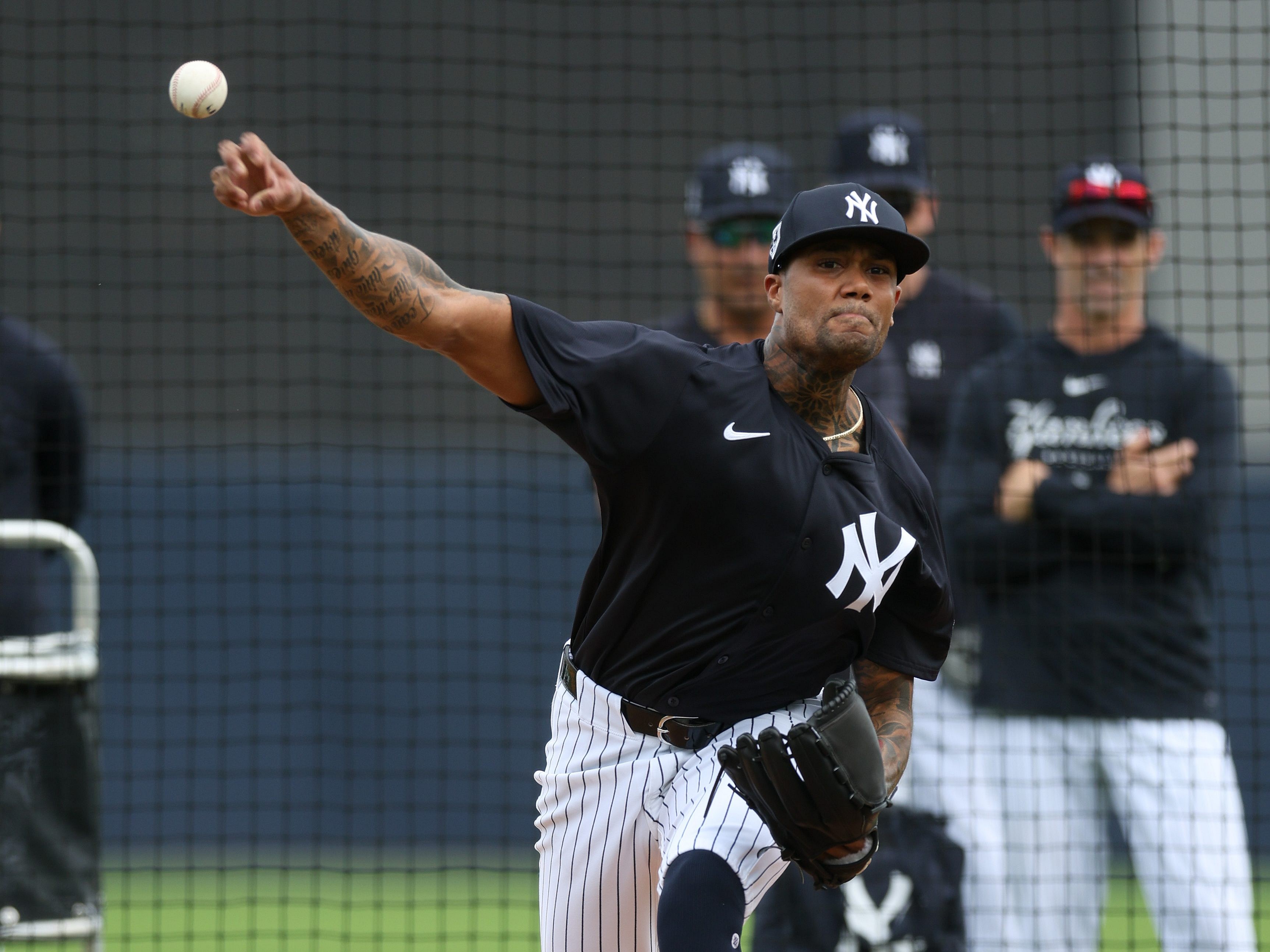 MLB: New York Yankees-Workouts