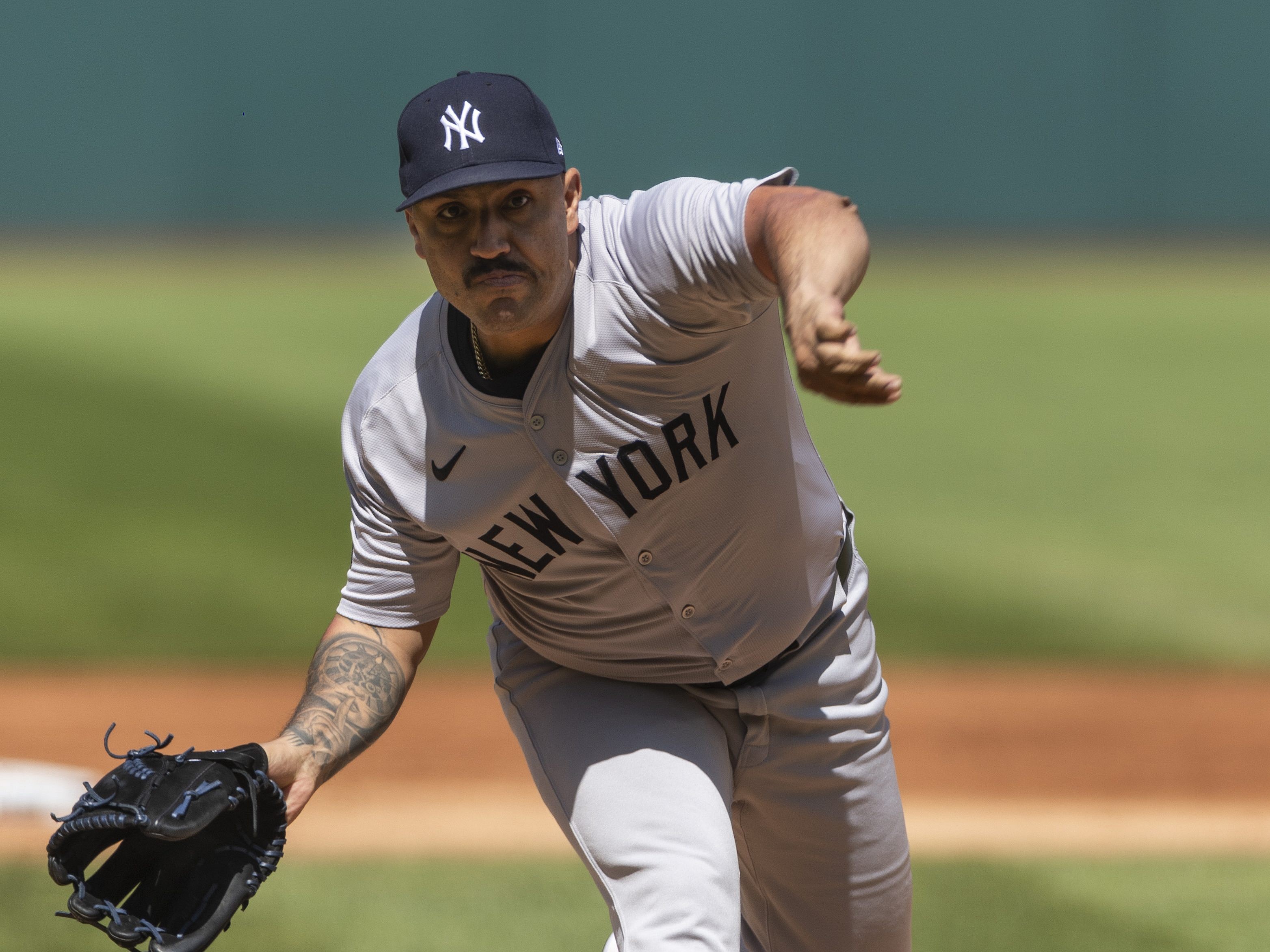 MLB: New York Yankees at Cleveland Guardians