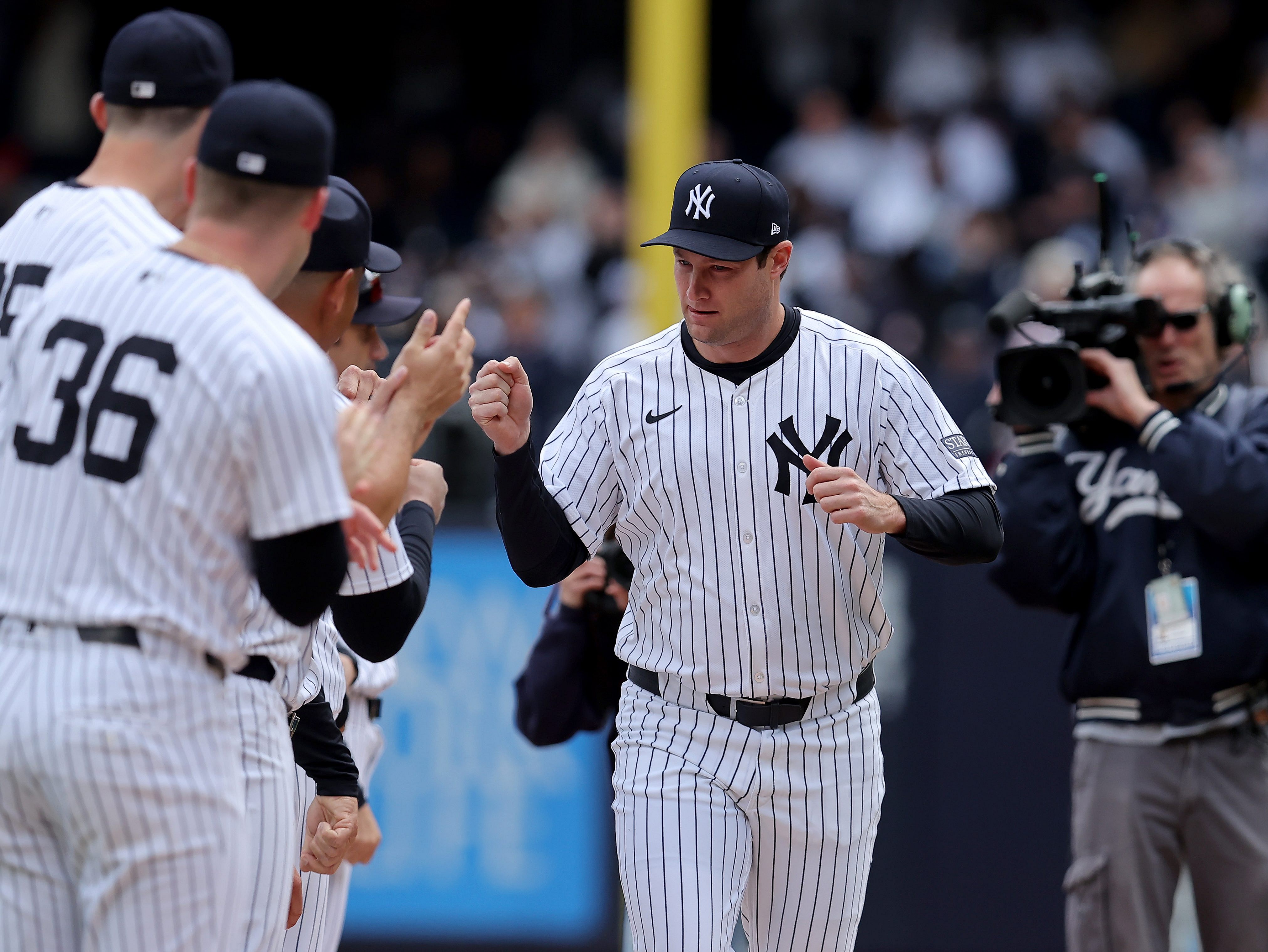 MLB: Toronto Blue Jays at New York Yankees, gerrit cole