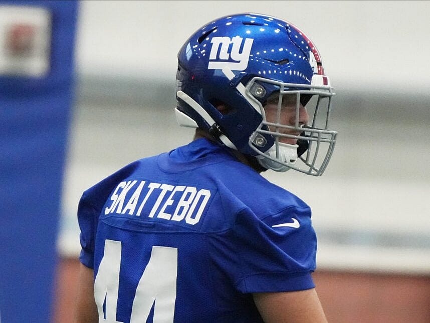 Cam Skattebo, Giants