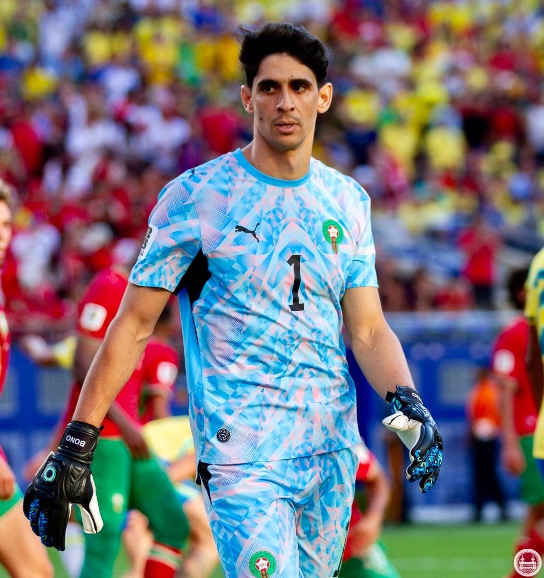 Yassine Bounou was key for Morocco against Brazil at the World Cup