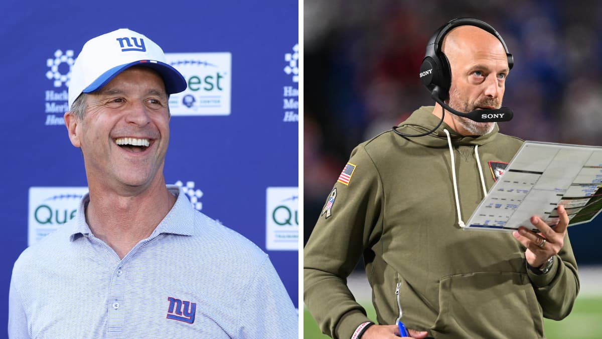 Giants, Matt Nagy, John Harbaugh
