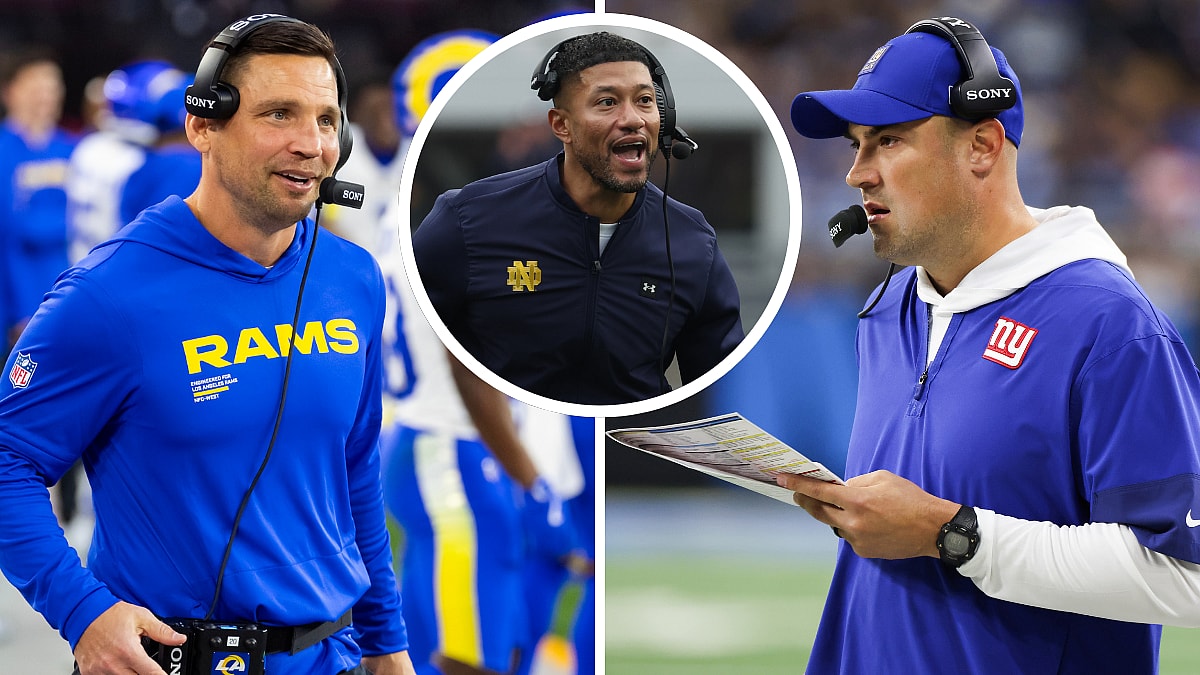 giants, marcus freeman, chris shula, mike kafka