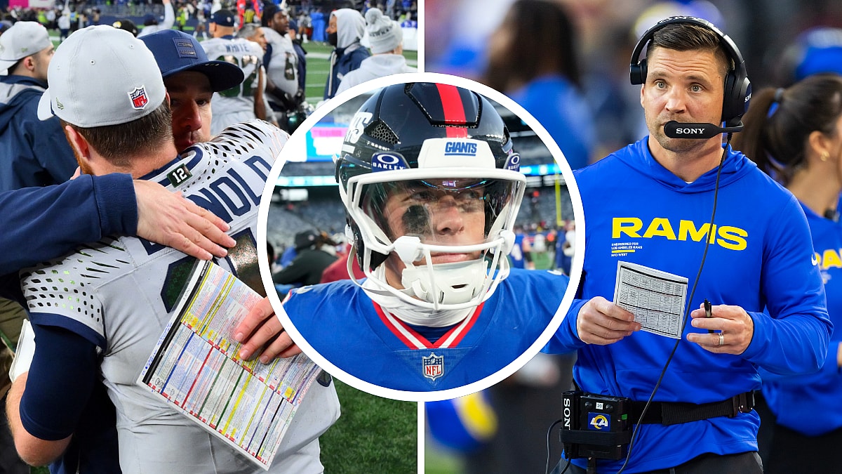 giants, chris shula, klint kubiak, jaxson dart