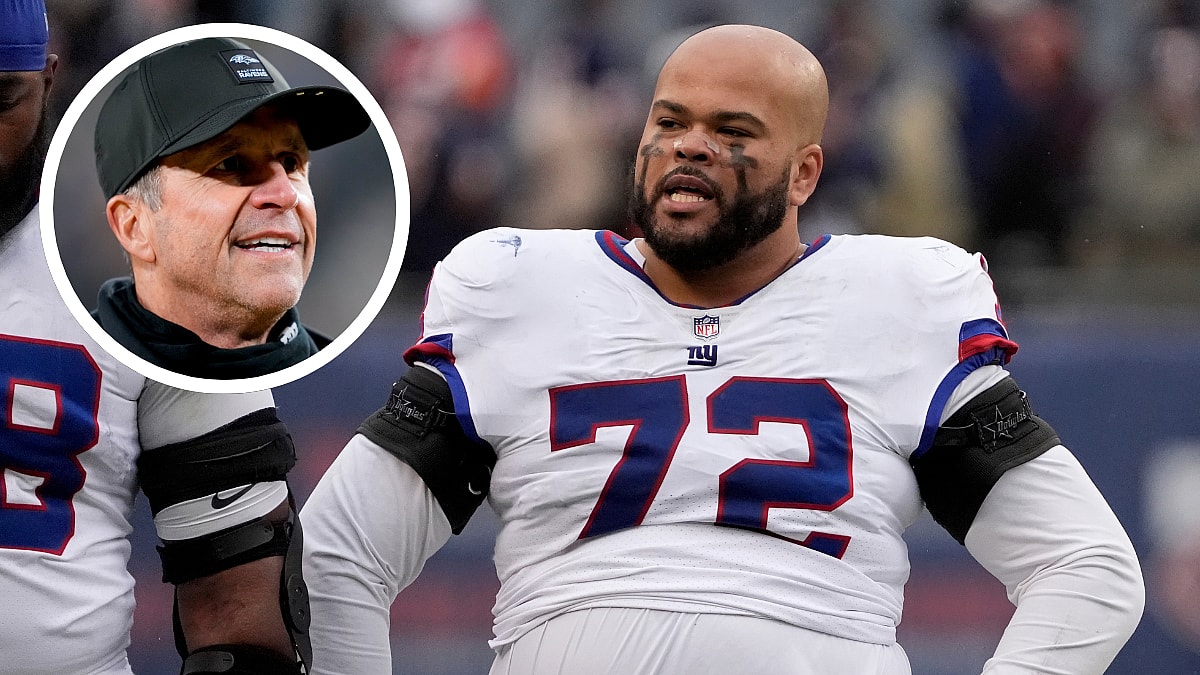 Giants, Jermaine Eluemunor, John Harbaugh