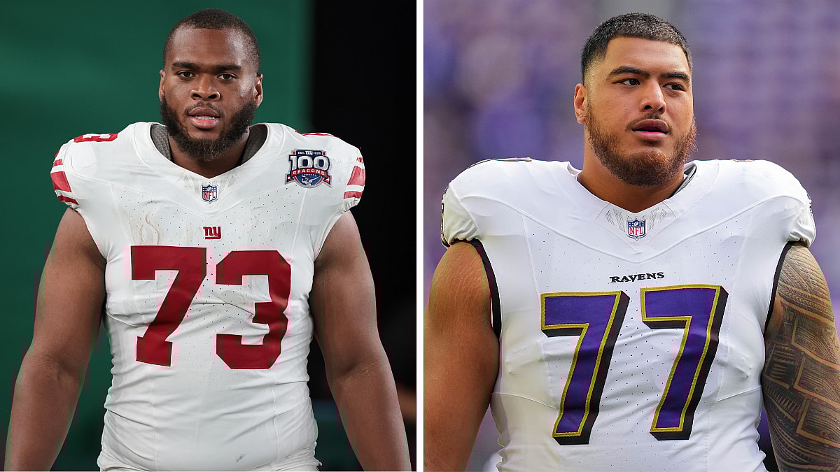 Giants, Evan Neal, Daniel Faalele