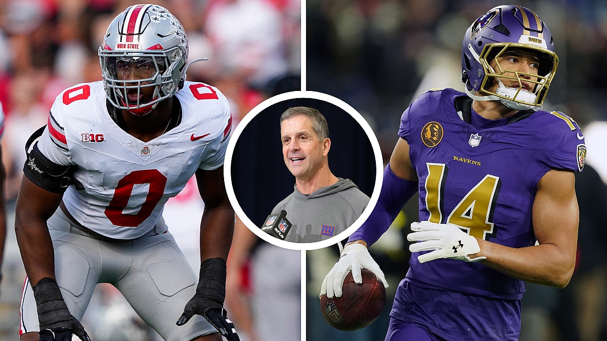 Giants, Sonny Styles, John Harbaugh, Kyle Hamilton