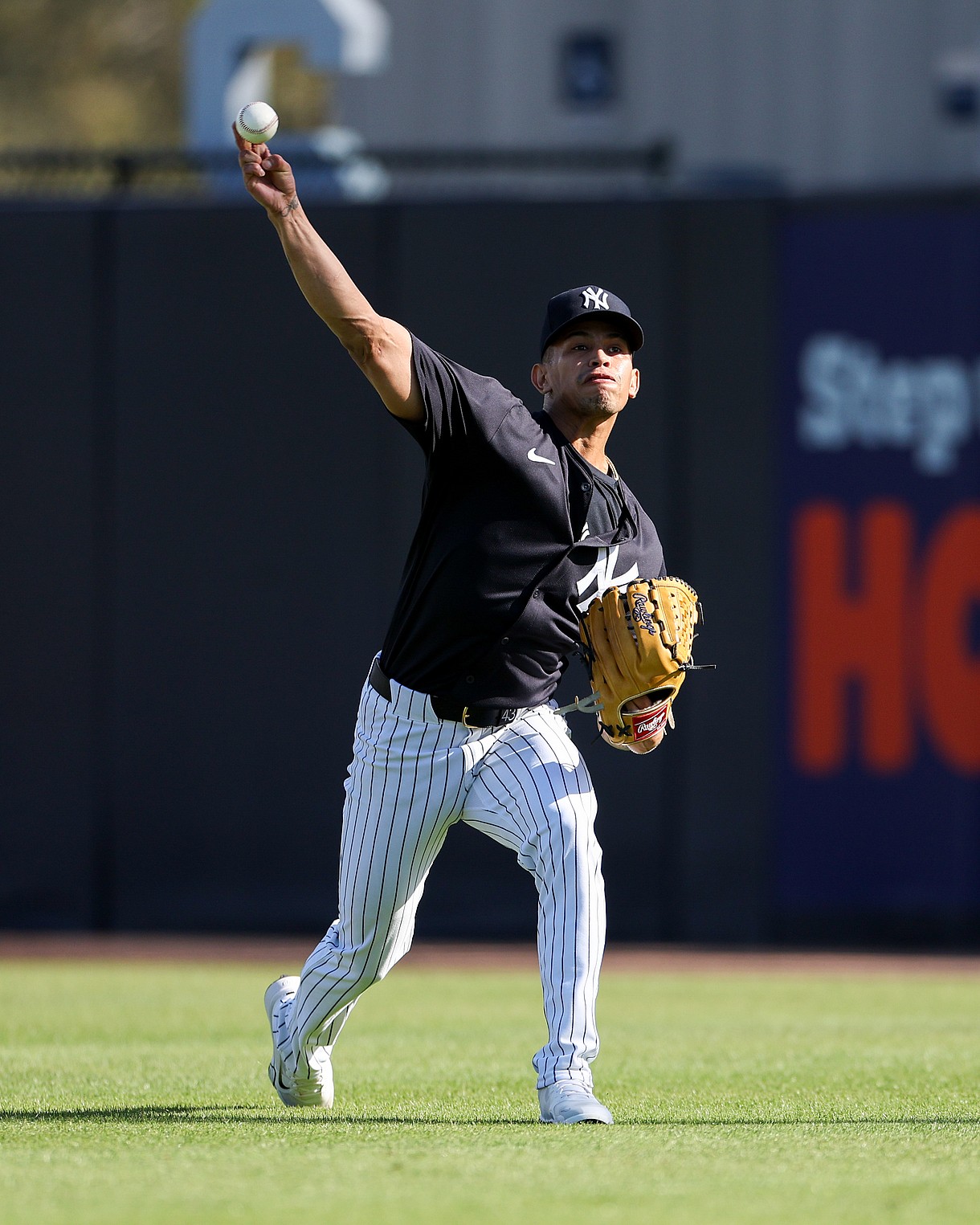 MLB: New York Yankees-Workouts, jonathan loaisiga