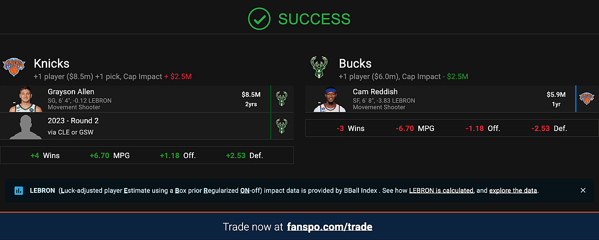 Knicks-Bucks trade 3