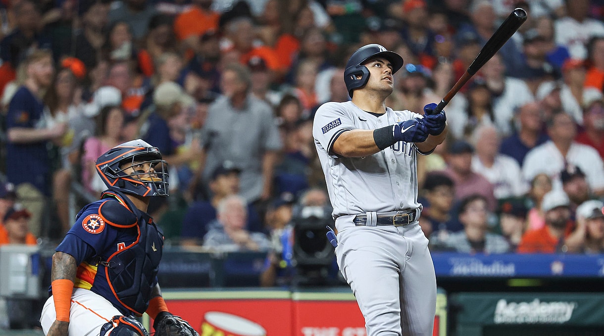 mlb: new york yankees at houston astros, jasson dominguez