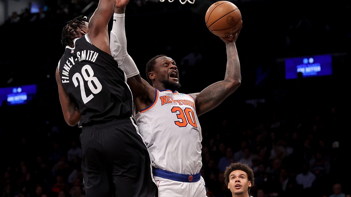 NBA: New York Knicks at Brooklyn Nets