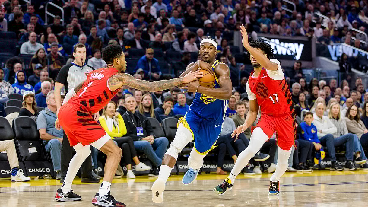 NBA: Portland Trail Blazers at Golden State Warriors
