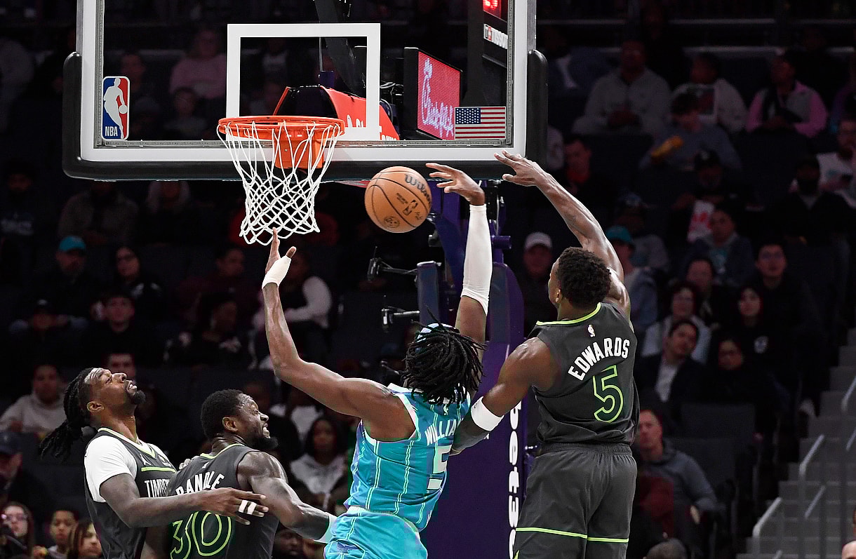 NBA: Minnesota Timberwolves at Charlotte Hornets