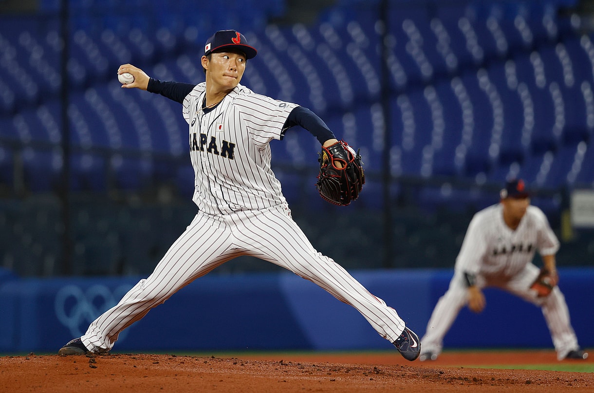 olympics: baseball-men semifinal - jpn-kor, yoshinobu yamamoto, yankees