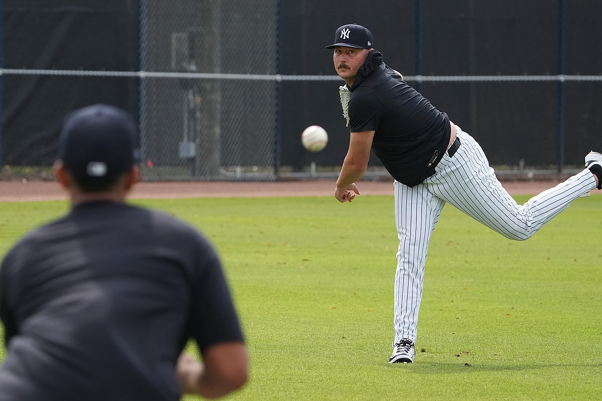 MLB: New York Yankees-Workouts