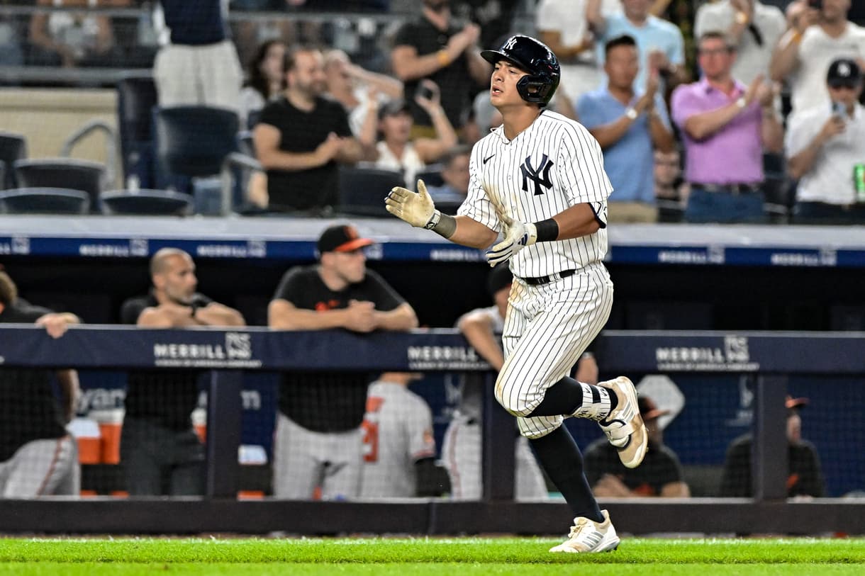 MLB: Baltimore Orioles at New York Yankees, anthony volpe