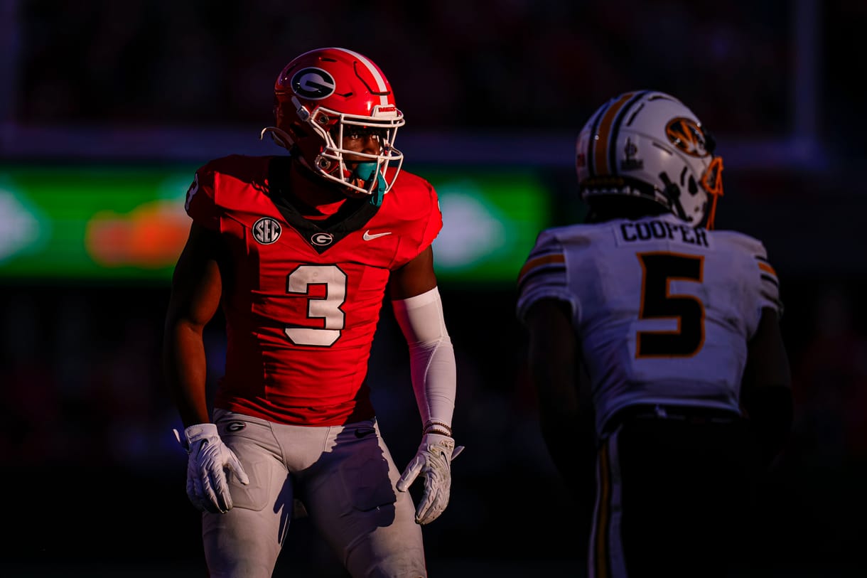 Georgia Bulldogs defensive back Kamari Lassiter (New York Giants draft target)
