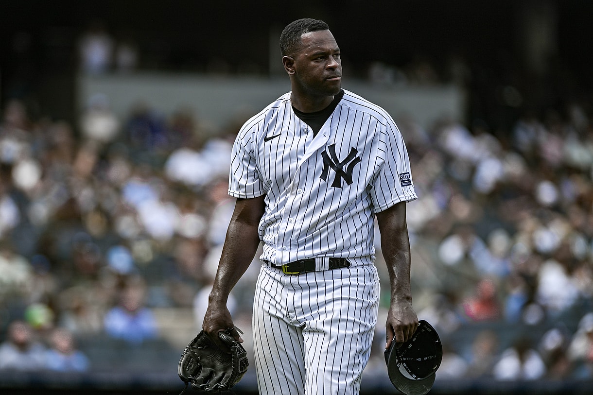 mlb: kansas city royals at new york yankees, luis severino