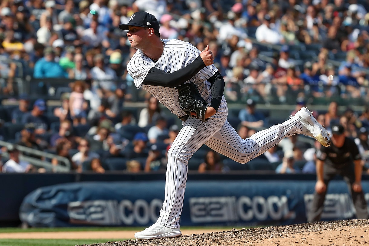 MLB: Toronto Blue Jays at New York Yankees, scott effross