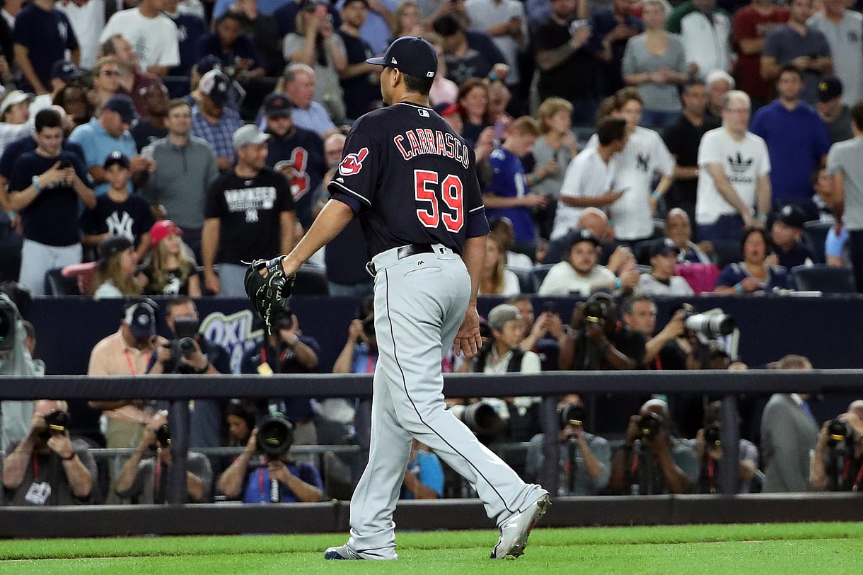 MLB: ALDS-Cleveland Indians at New York Yankees