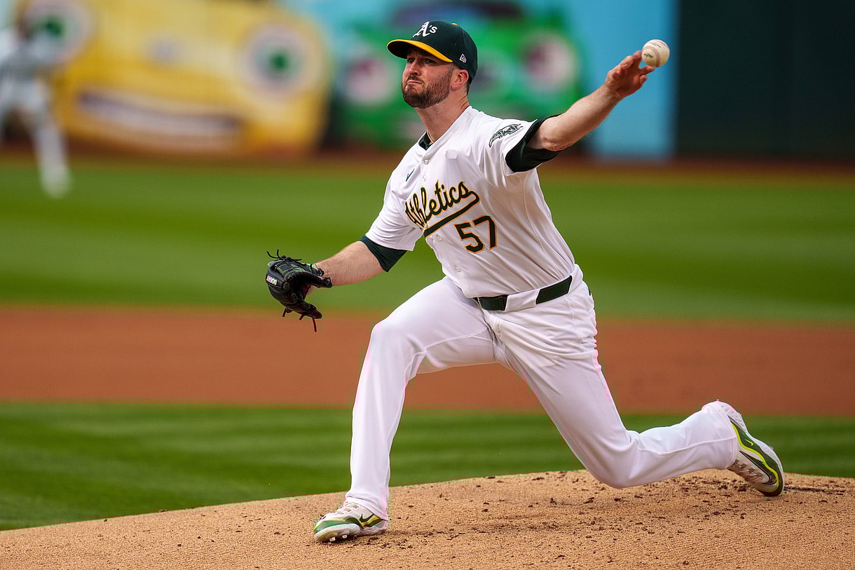 MLB: Texas Rangers at Oakland Athletics