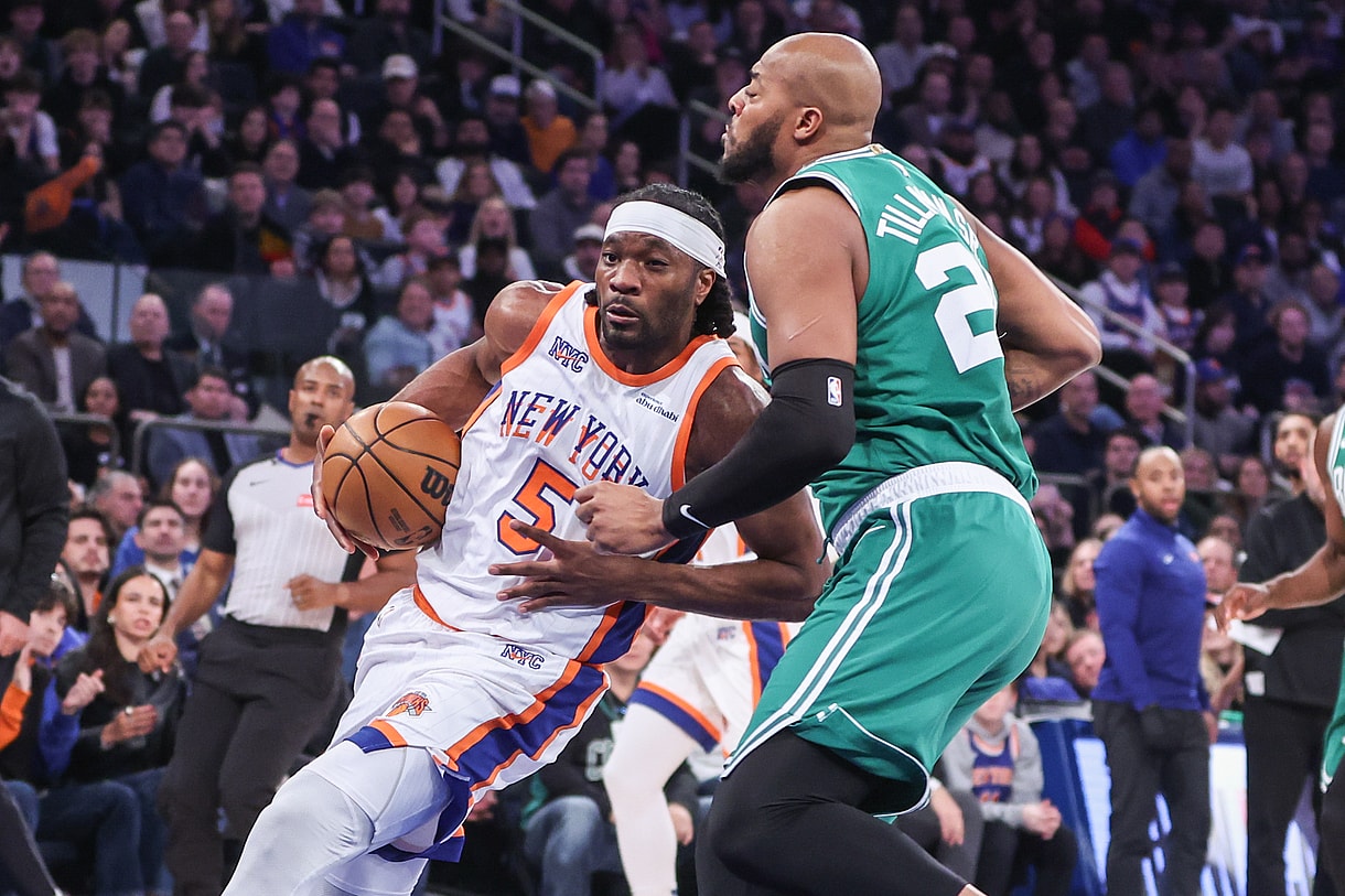 NBA: Boston Celtics at New York Knicks
