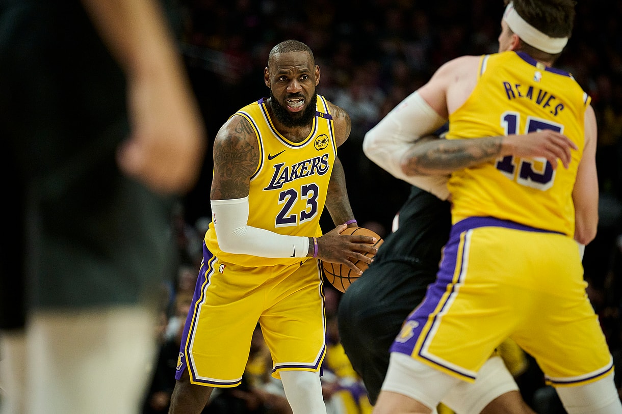 NBA: Los Angeles Lakers at Portland Trail Blazers