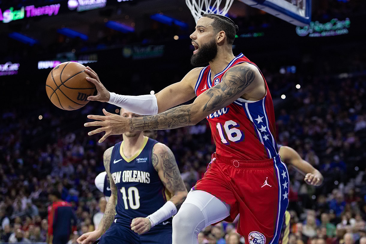 NBA: New Orleans Pelicans at Philadelphia 76ers