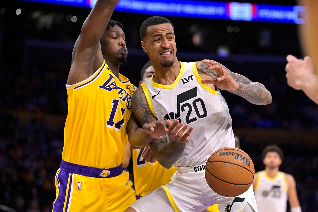 NBA: Utah Jazz at Los Angeles Lakers