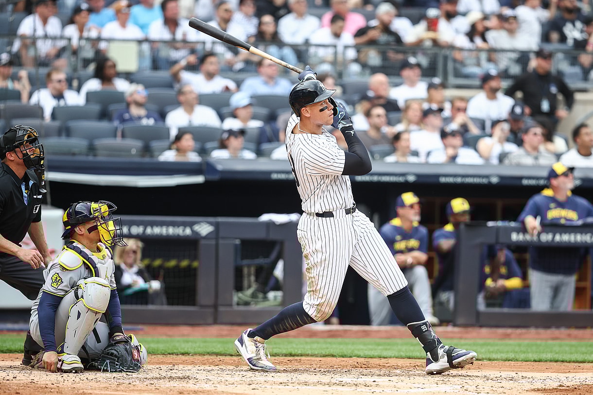 MLB: Milwaukee Brewers at New York Yankees, aaron judge