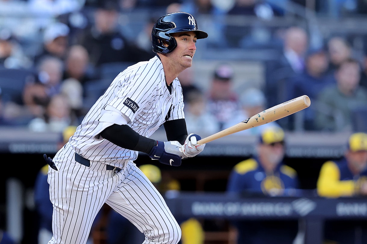MLB: Milwaukee Brewers at New York Yankees, cody bellinger