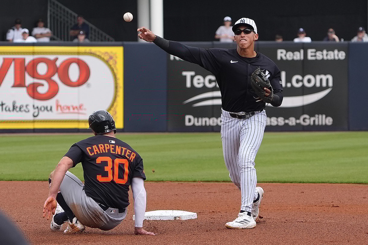 MLB: Spring Training-Detroit Tigers at New York Yankees, george lombard jr