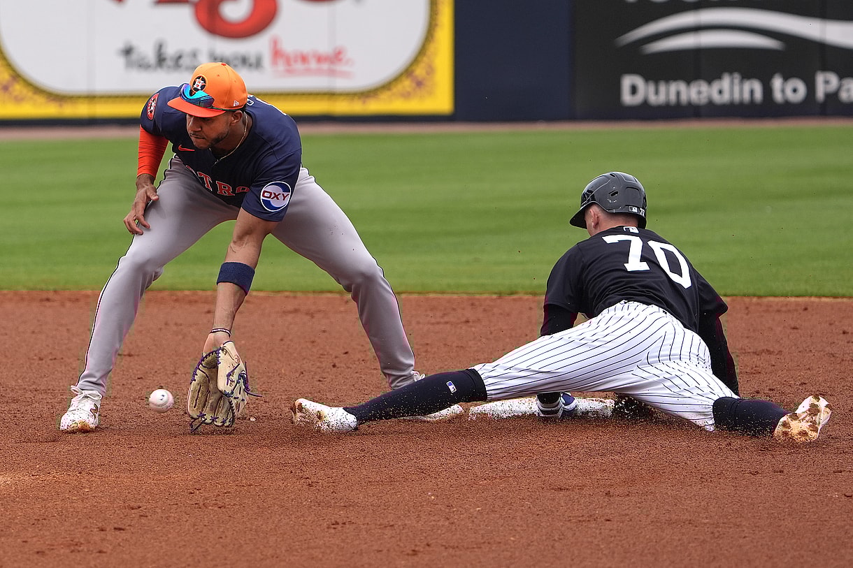 MLB: Spring Training-Houston Astros at New York Yankees
