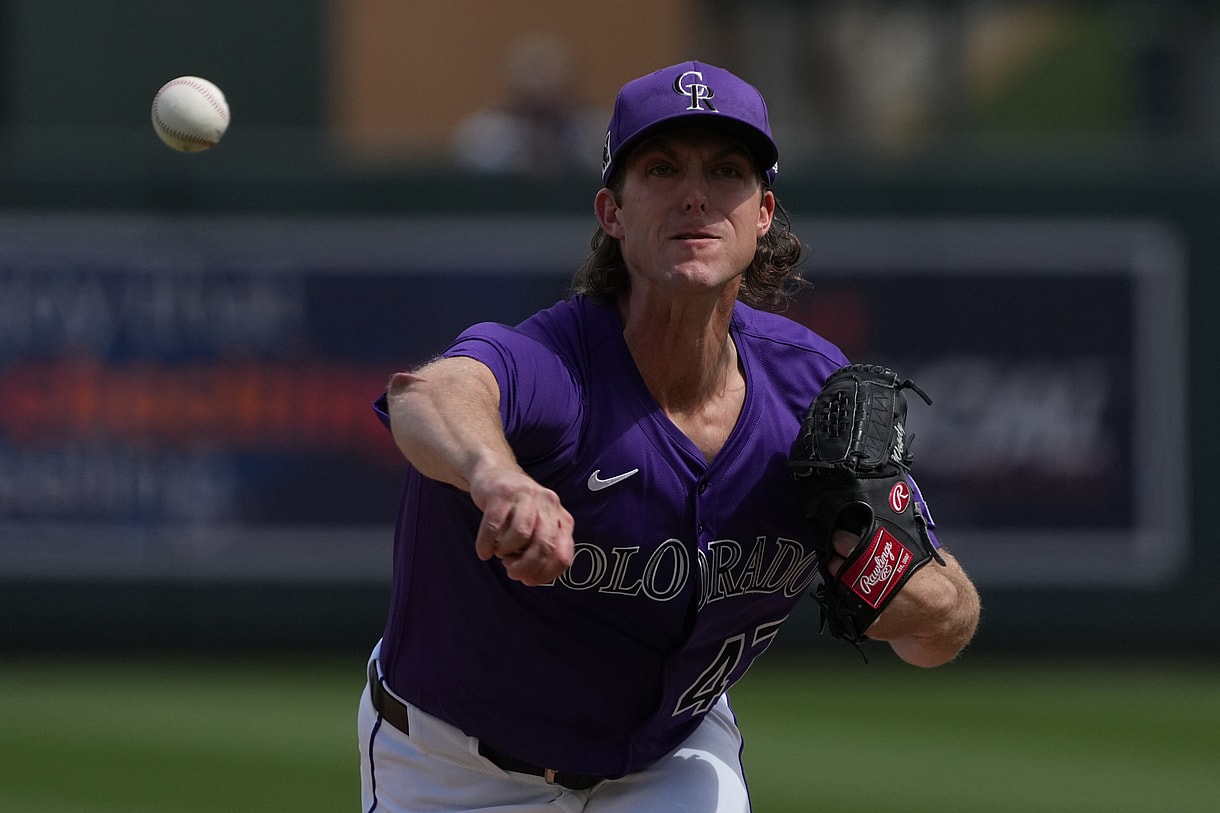 MLB: Spring Training-San Diego Padres at Colorado Rockies