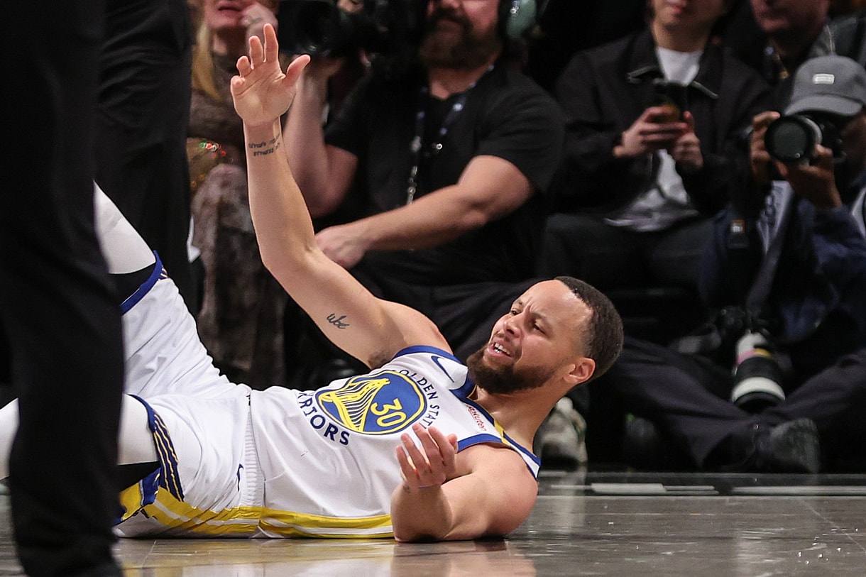 NBA: Golden State Warriors at Brooklyn Nets