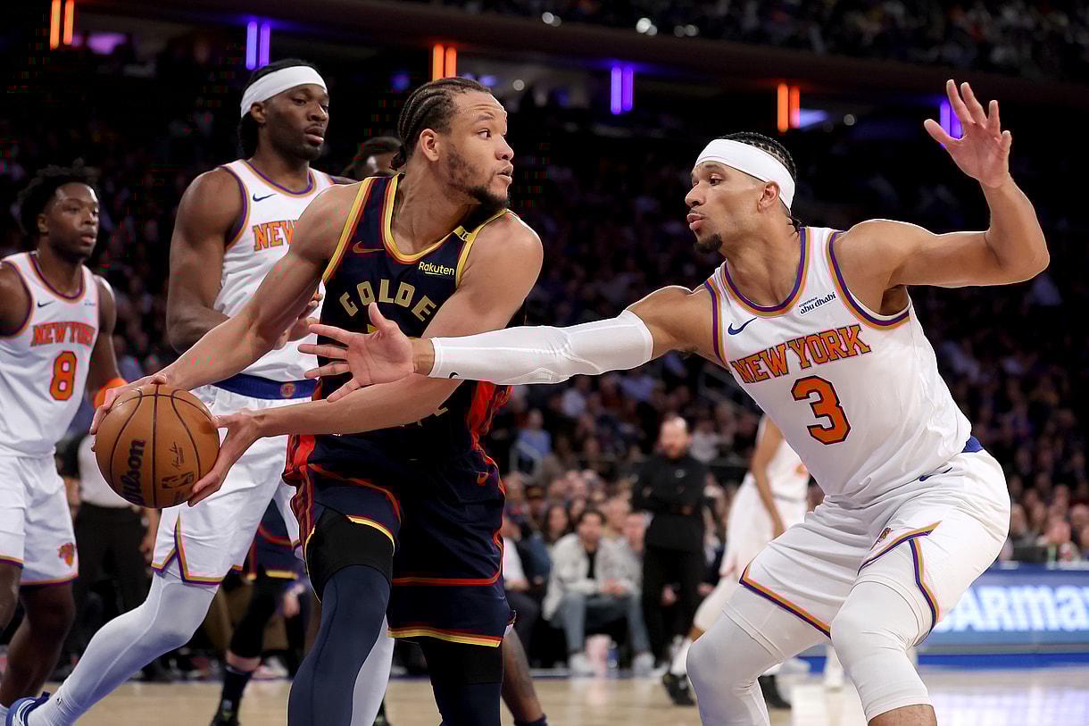 NBA: Golden State Warriors at New York Knicks