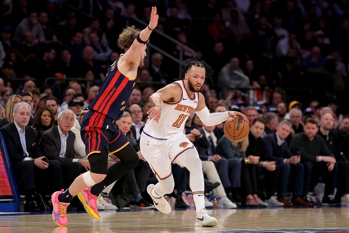 NBA: Golden State Warriors at New York Knicks