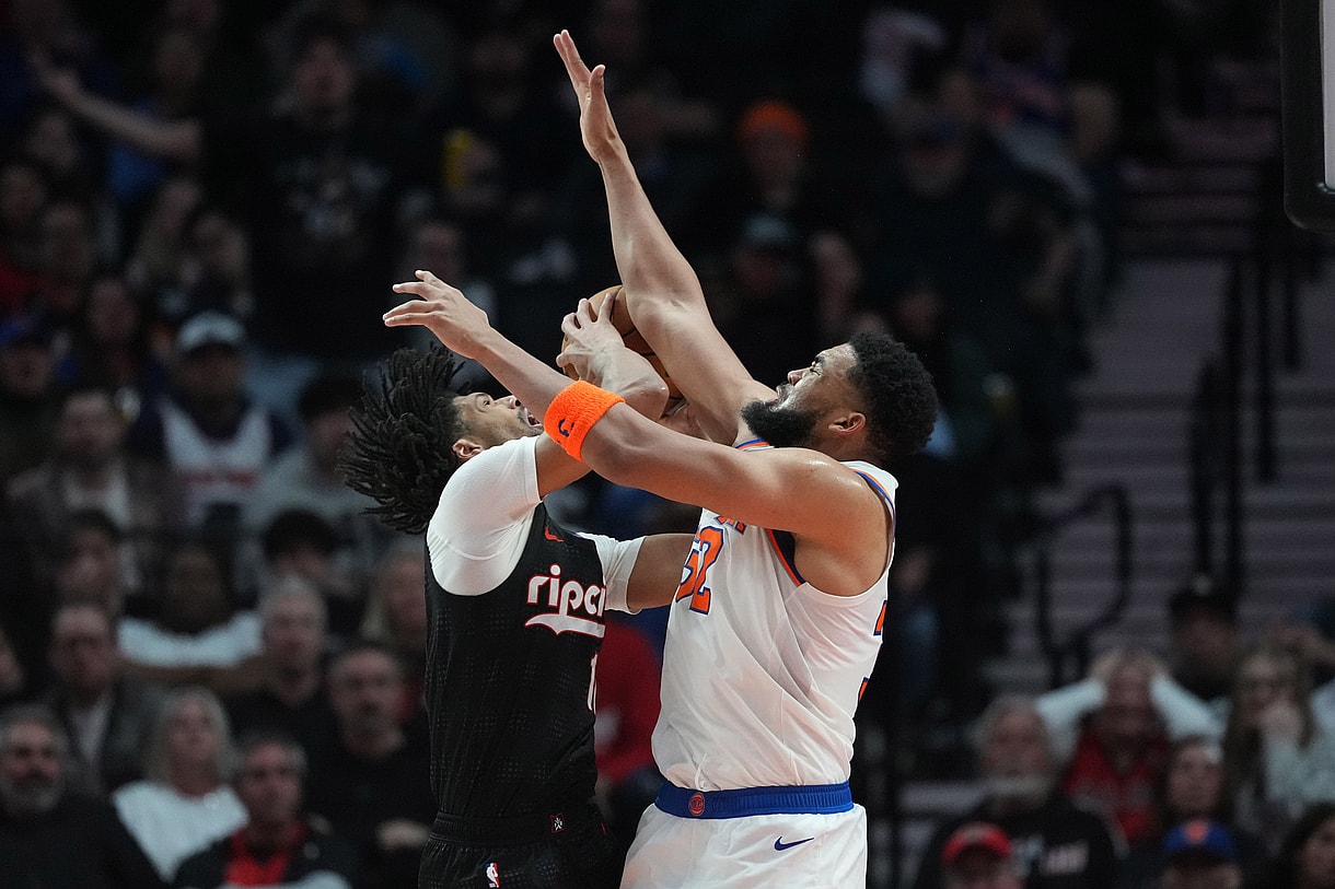 NBA: New York Knicks at Portland Trail Blazers