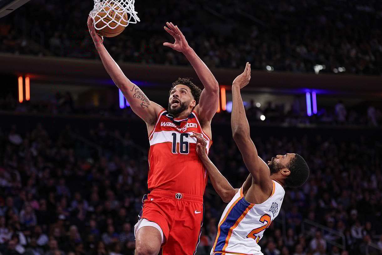 NBA: Washington Wizards at New York Knicks