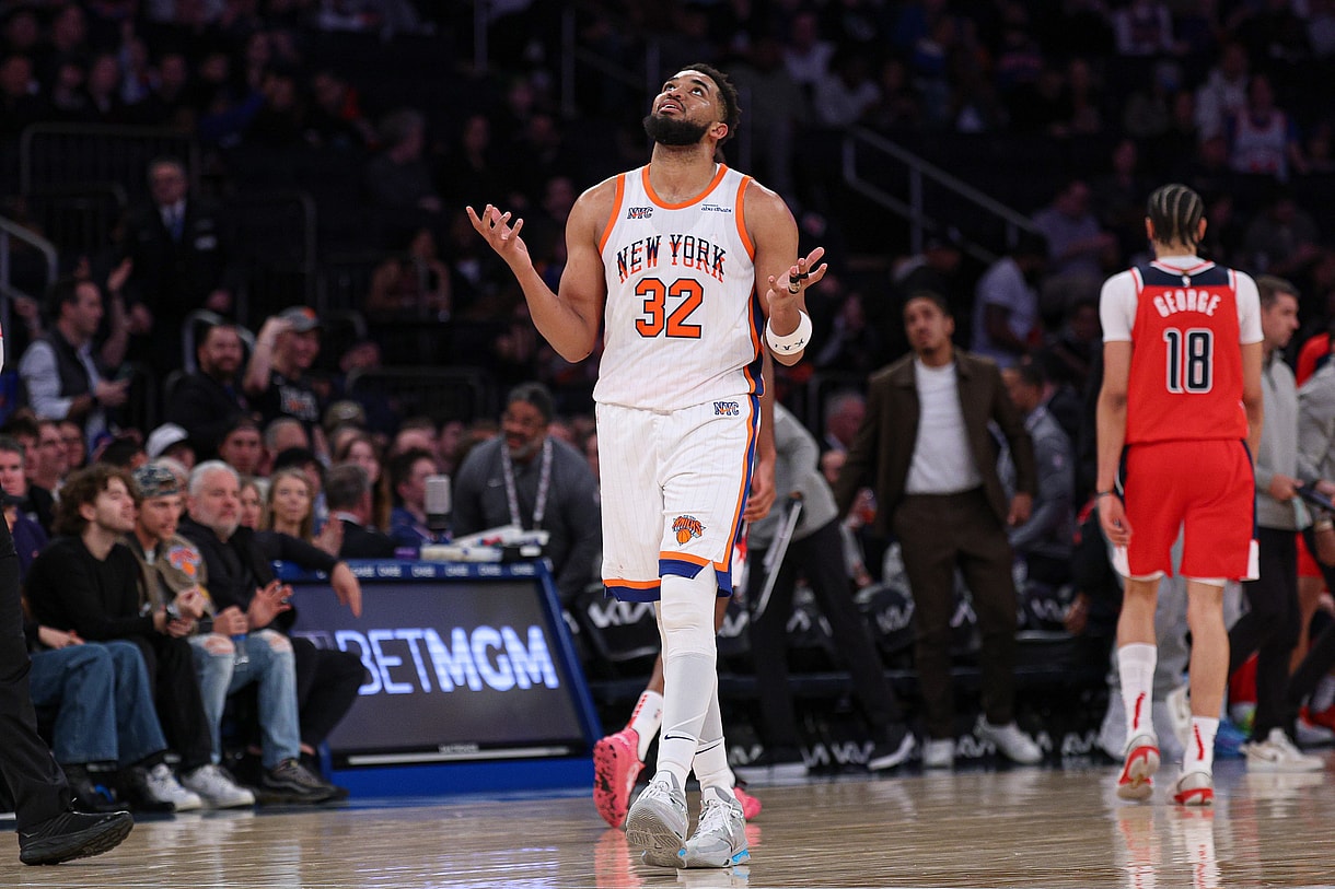 NBA: Washington Wizards at New York Knicks