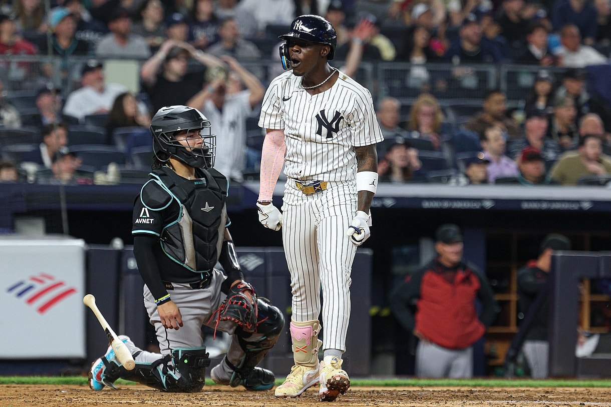 MLB: Arizona Diamondbacks at New York Yankees, jazz chisholm