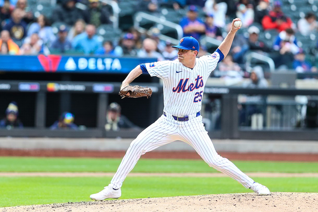 MLB: Milwaukee Brewers at New York Mets, brooks raley