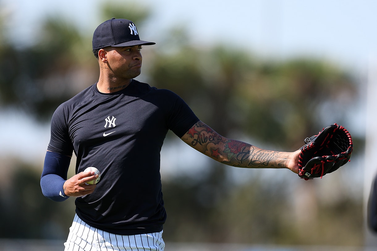 MLB: New York Yankees-Workouts