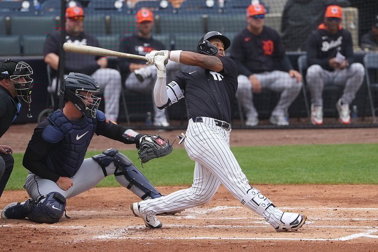 MLB: Spring Training-Detroit Tigers at New York Yankees