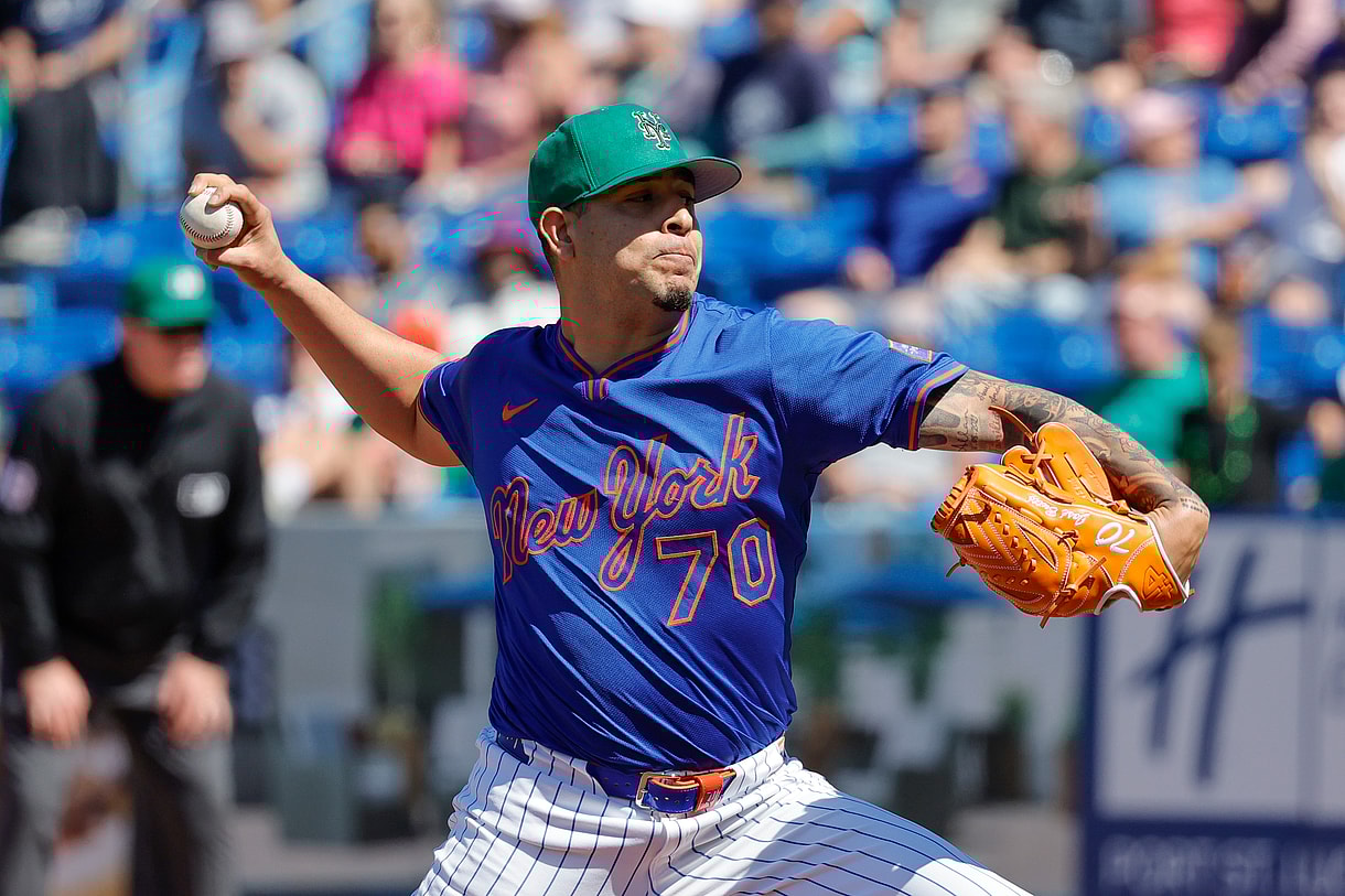 MLB: Spring Training-Tampa Bay Rays at New York Mets