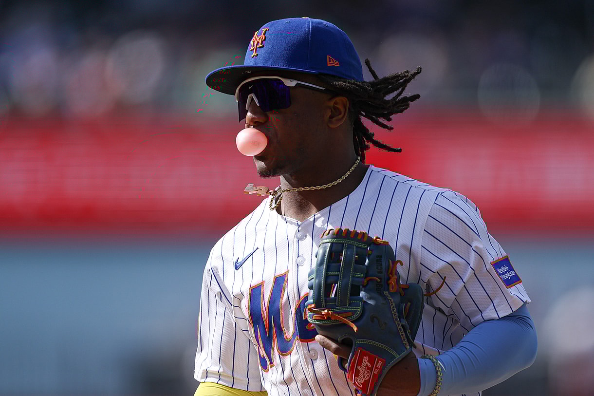MLB: St. Louis Cardinals at New York Mets, luisangel acuna