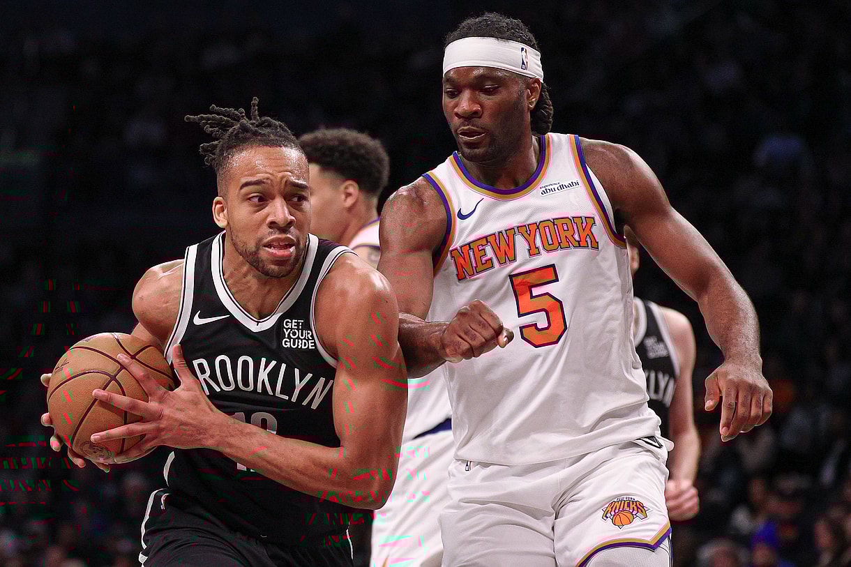 NBA: New York Knicks at Brooklyn Nets