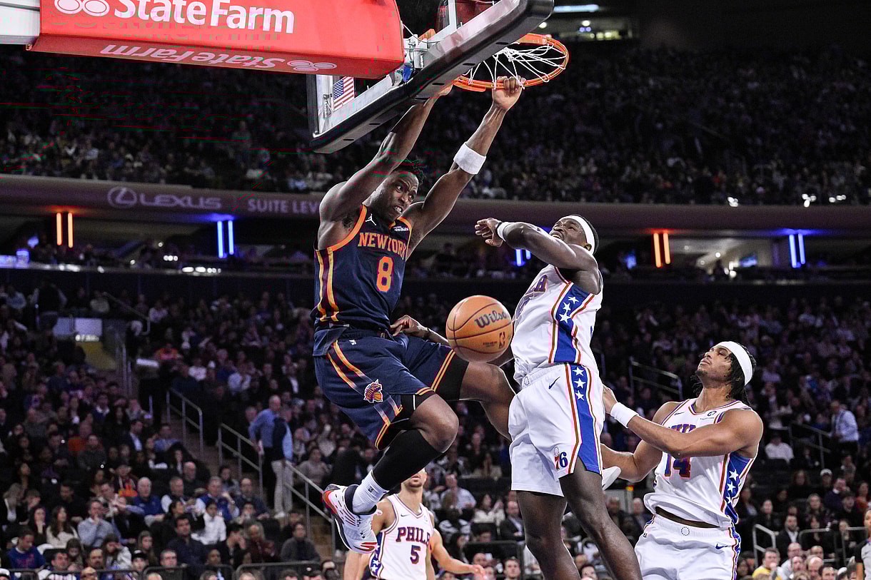 NBA: Philadelphia 76ers at New York Knicks